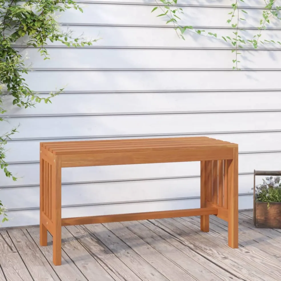 vidaXL Tuinbank 80 cm massief eucalyptushout