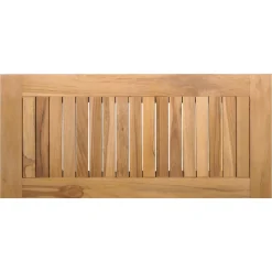 vidaXL Tuinbank en Tafel Set 2 st Grijs en Bruin Massief teakhout