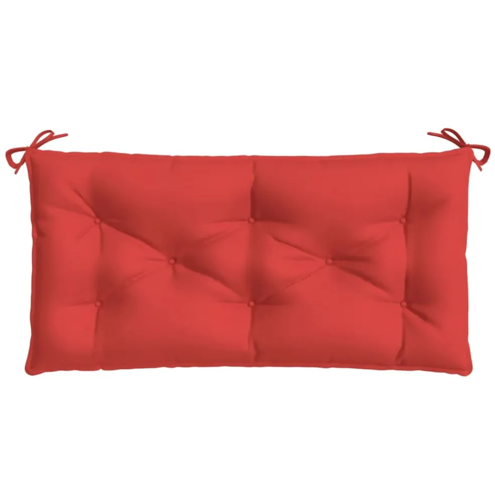 vidaXL Tuinbankkussens 2 st 100x50x7 cm oxford stof rood