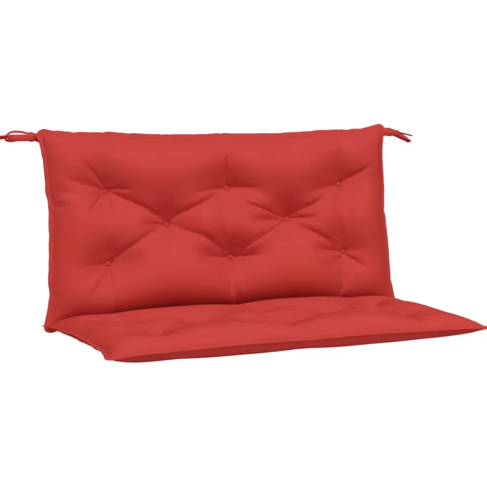 vidaXL Tuinbankkussens 2 st 100x50x7 cm oxford stof rood