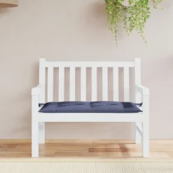 vidaXL Tuinbankkussen 100x50x7 cm oxford stof marineblauw