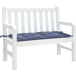vidaXL Tuinbankkussen 100x50x7 cm oxford stof marineblauw
