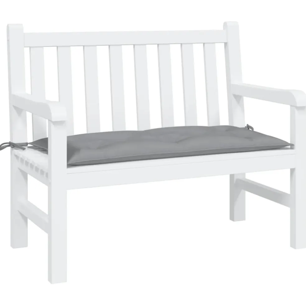 vidaXL Tuinbankkussen 100x50x7 cm oxford stof grijs