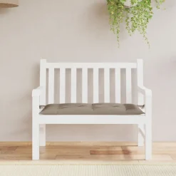 vidaXL Tuinbankkussen 110x50x7 cm oxford stof taupe