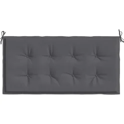 vidaXL Tuinbankkussen 100x50x3 cm oxford stof antracietkleurig