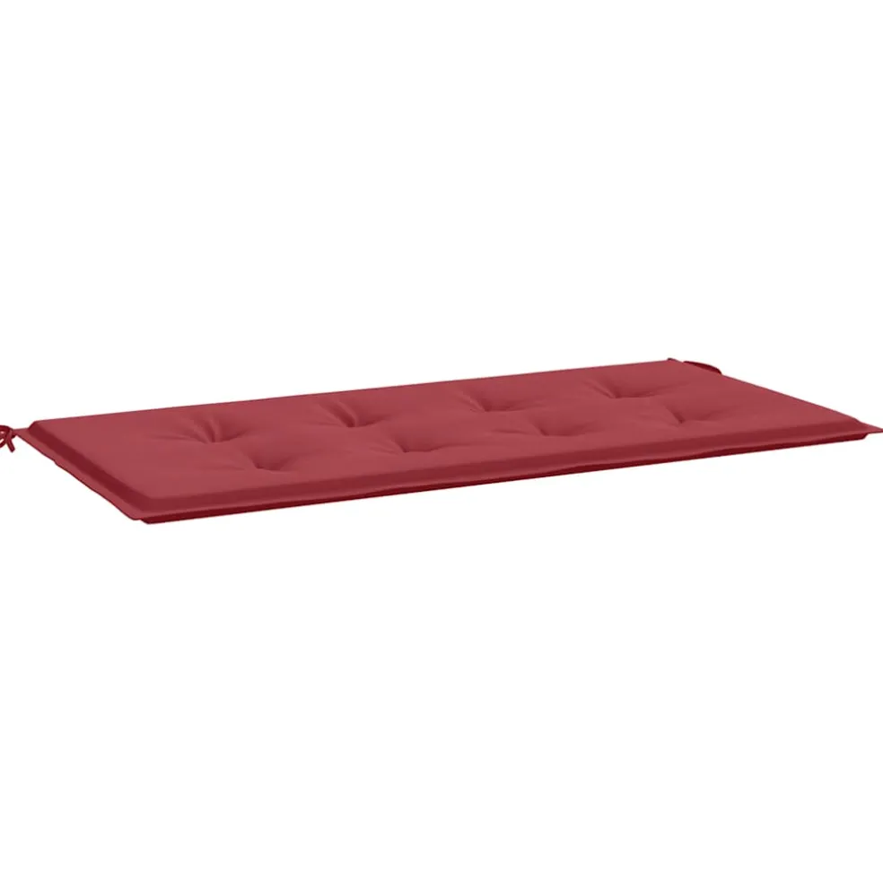 vidaXL Tuinbankkussen 100x50x3 cm oxford stof wijnrood