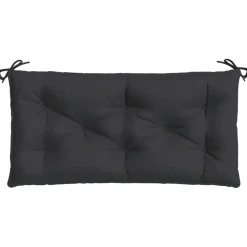 vidaXL Tuinbankkussen 100x50x7 cm oxford stof zwart