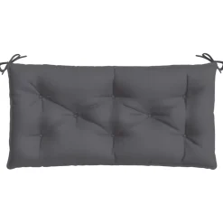 vidaXL Tuinbankkussen 110x50x7 cm oxford stof antracietkleurig