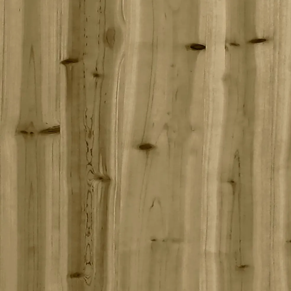 vidaXL Tuinbank schanskorfontwerp 183x41x60,5 cm geïmpregneerd hout