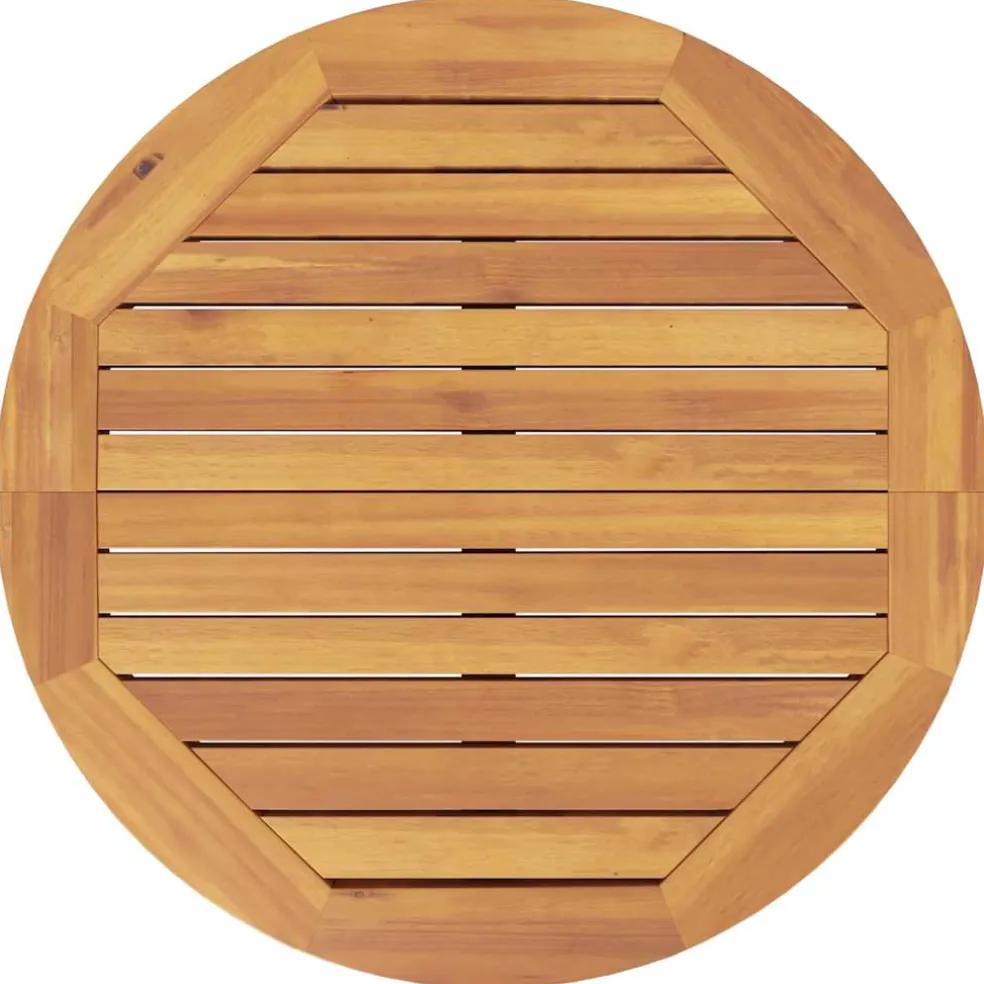 vidaXL Tuinbartafel Ø 60x105 cm massief acaciahout