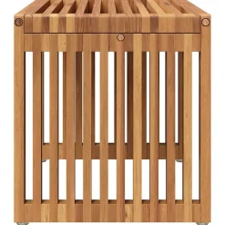vidaXL Tuin Bijzettafel Bruin 50 x 32,5 x 35 cm Massief Teakhout