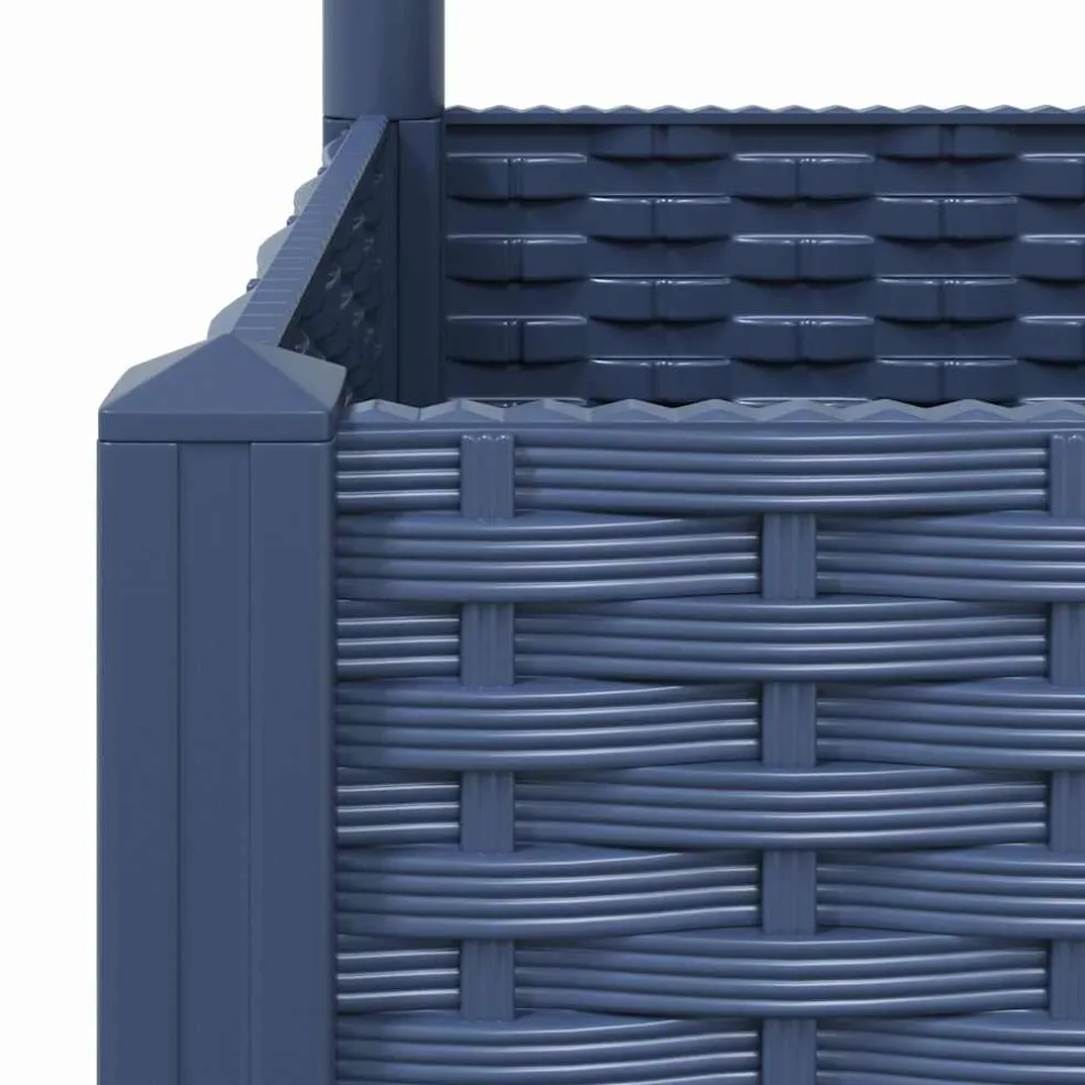 vidaXL Tuin Blauw Grijs 40 x 40 x 121,5 cm