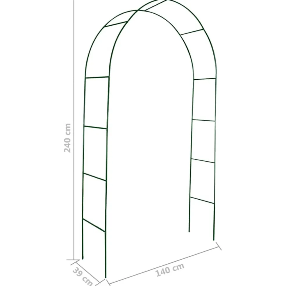 vidaXL Tuinbogen 2 st