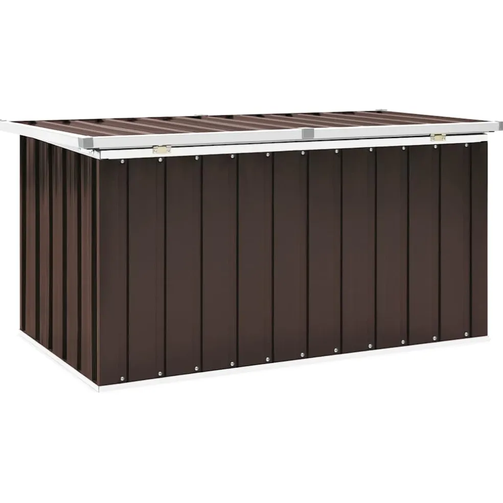 vidaXL Tuinbox Bruin 129x67x65 cm