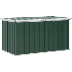vidaXL Tuinbox Groen 129x67x65 cm
