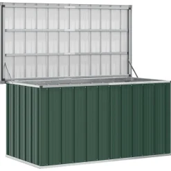 vidaXL Tuinbox Groen 129x67x65 cm