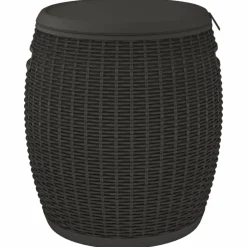 vidaXL Tuinbox 4-in-1 polypropeen zwart