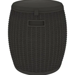 vidaXL Tuinbox 4-in-1 polypropeen zwart