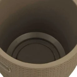 vidaXL Tuinbox 4-in-1 polypropeen lichtbruin