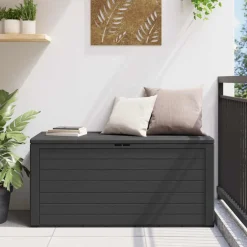 vidaXL Tuinbox 78x44x55 cm antraciet