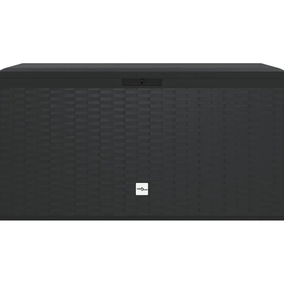 vidaXL Tuinbox 114x47x60 cm antraciet