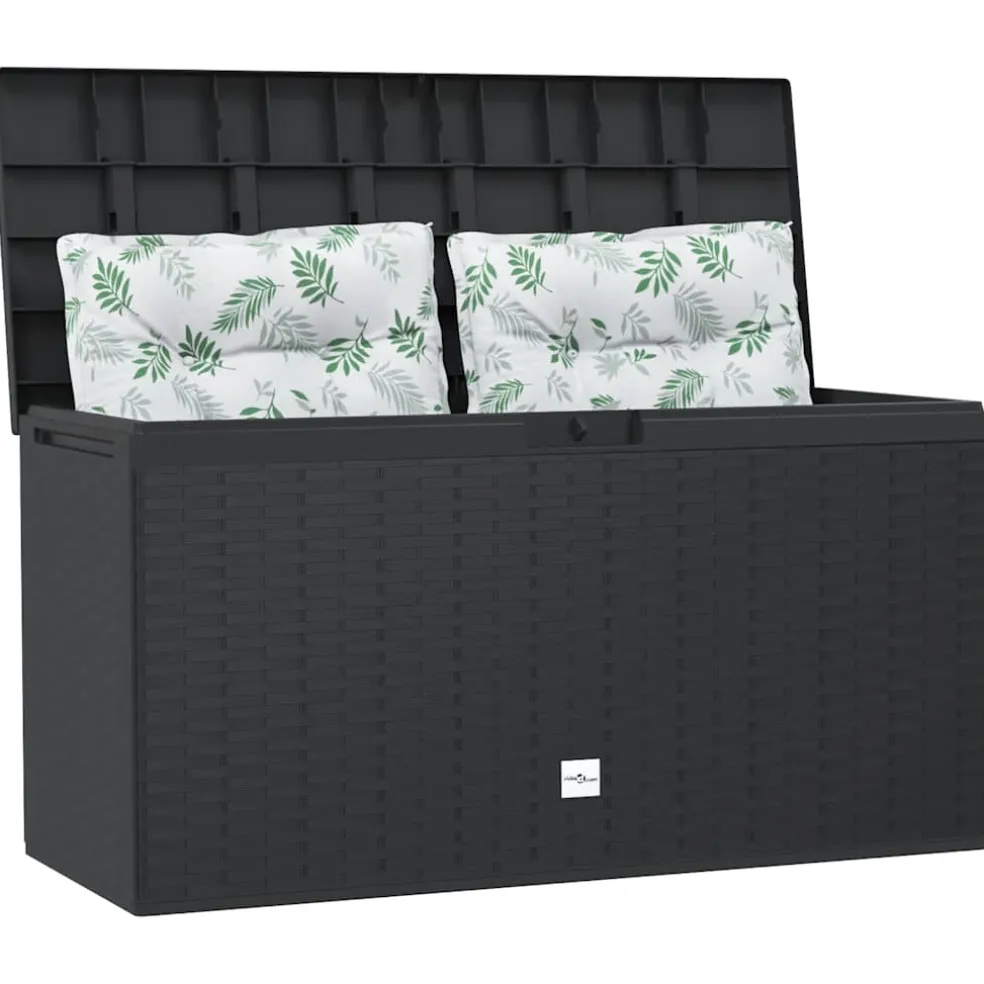 vidaXL Tuinbox 114x47x60 cm antraciet