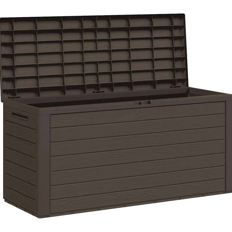 vidaXL Tuinbox 116x44x55 cm bruin