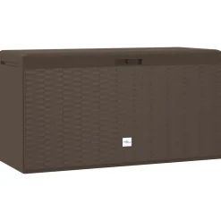vidaXL Tuinbox 114x47x60 cm bruin