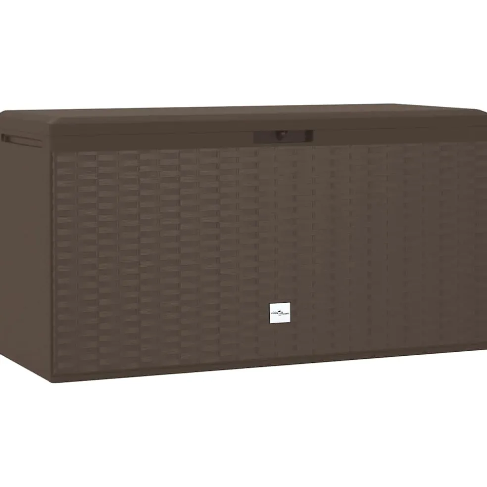 vidaXL Tuinbox 114x47x60 cm bruin