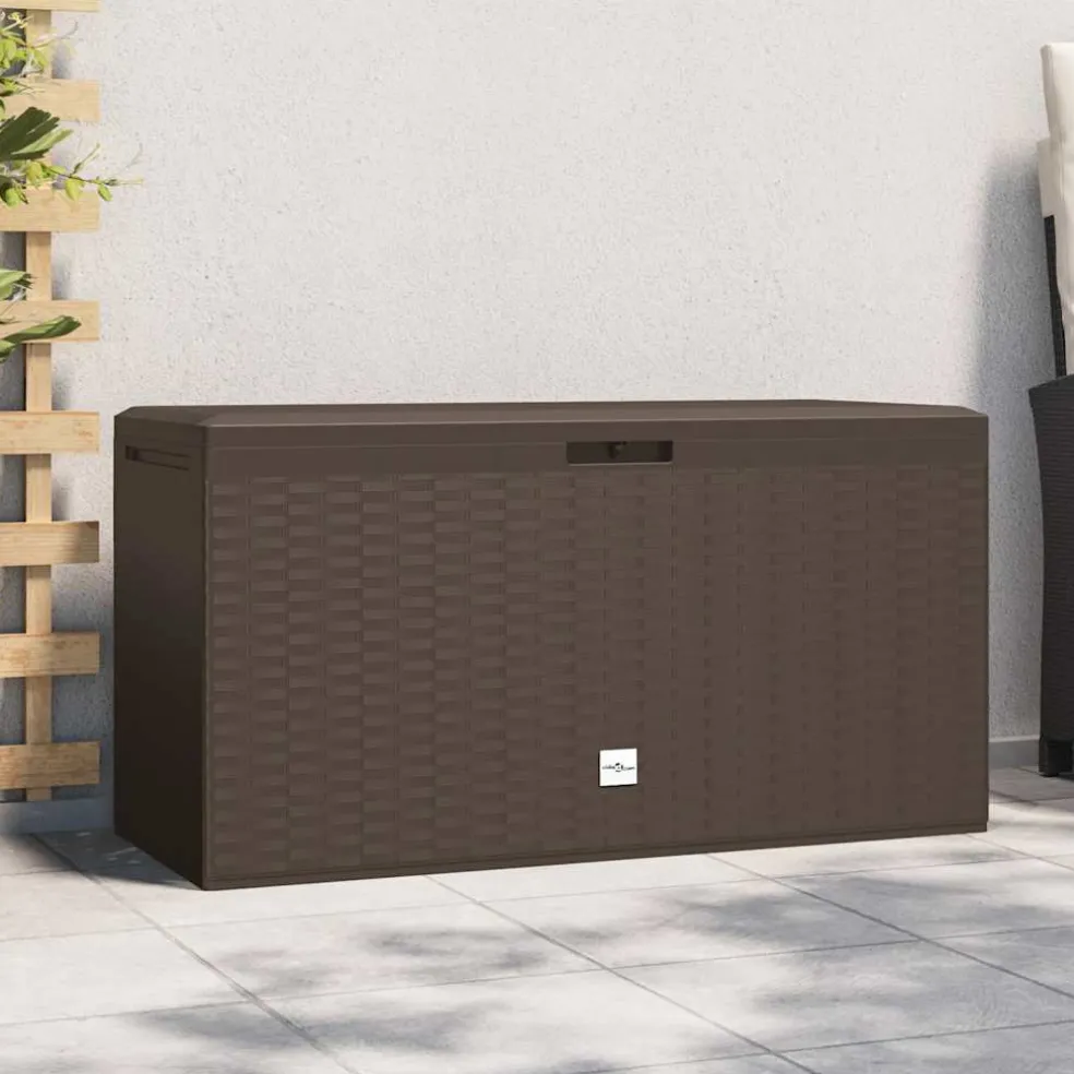 vidaXL Tuinbox 114x47x60 cm bruin