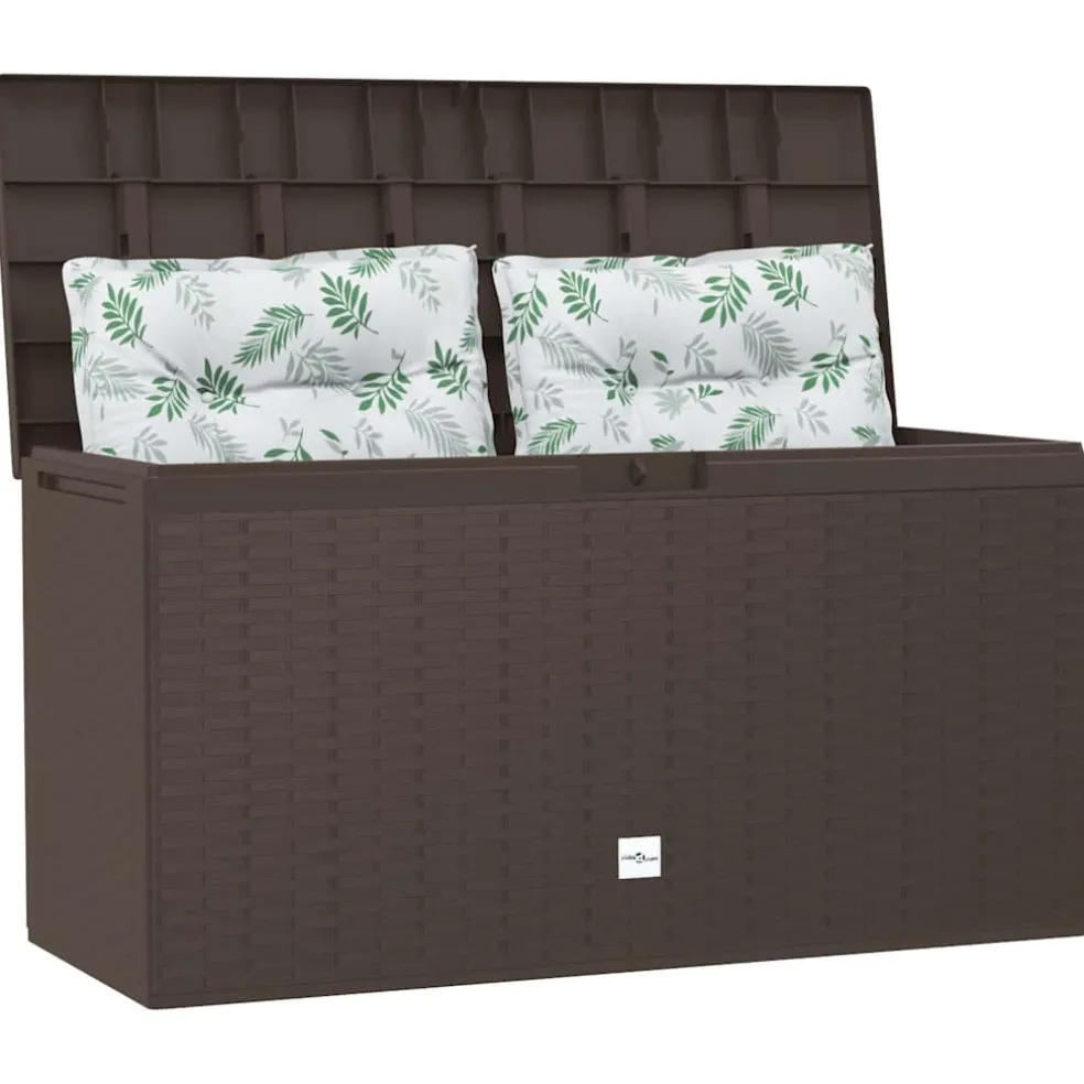 vidaXL Tuinbox 114x47x60 cm bruin