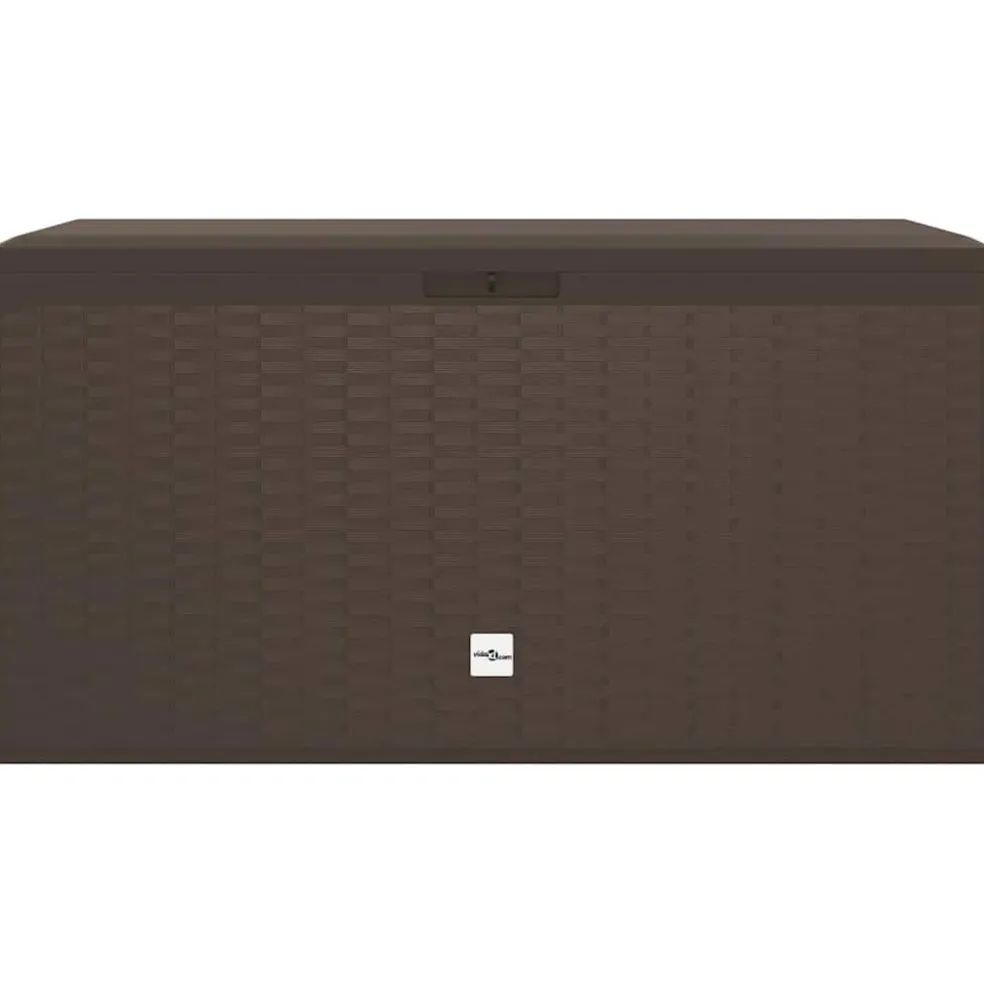 vidaXL Tuinbox 114x47x60 cm bruin