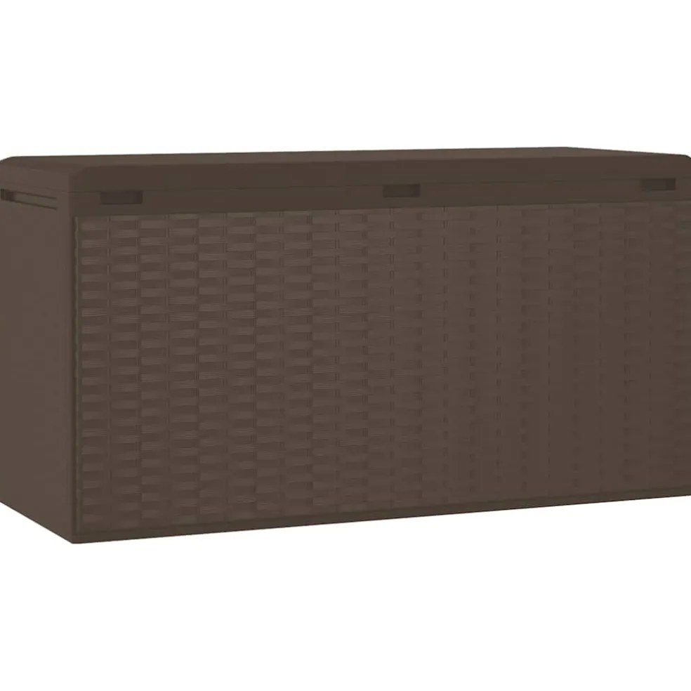 vidaXL Tuinbox 114x47x60 cm bruin