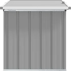 vidaXL Tuinbox 109x67x65 cm grijs