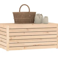 vidaXL Tuinbox 101x50,5x46,5 cm massief grenenhout