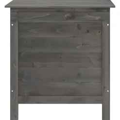 vidaXL Tuinbox 50x49x56,5 cm massief vurenhout antracietkleurig