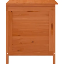 vidaXL Tuinbox 50x49x56,5 cm massief vurenhout bruin