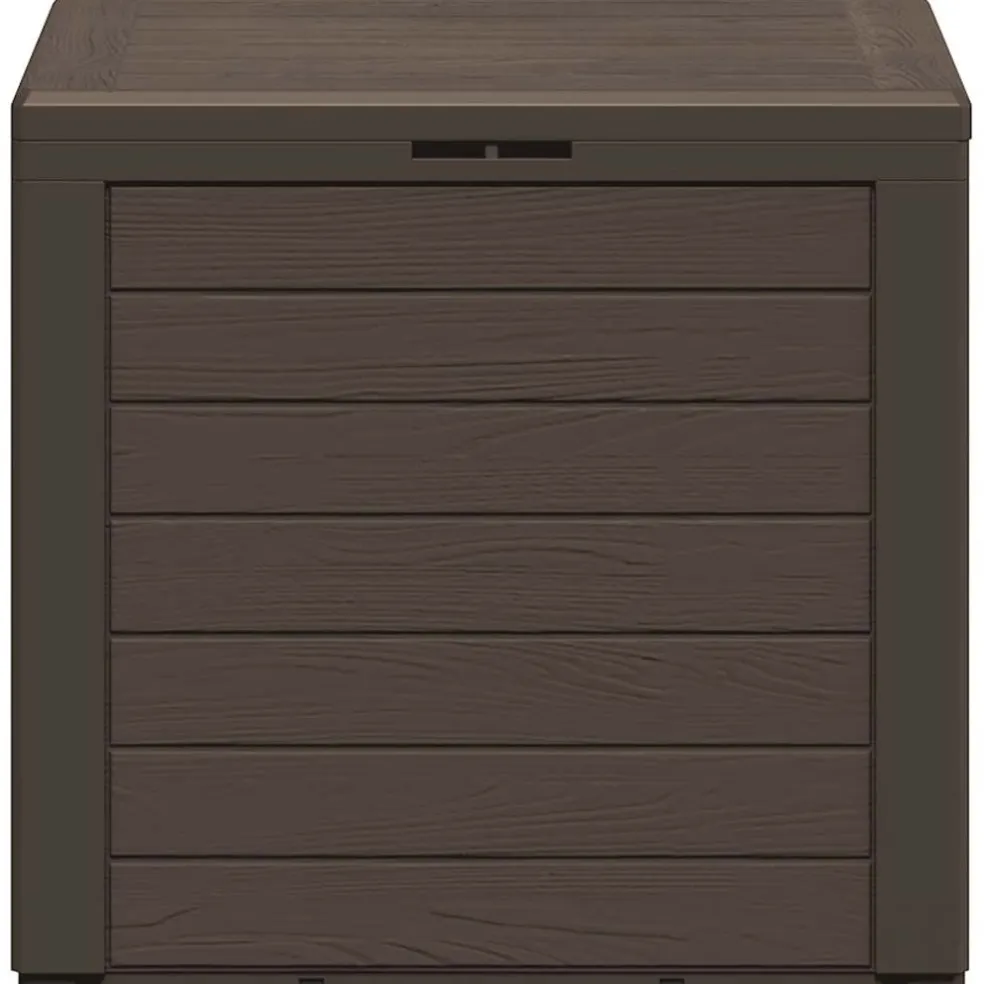 vidaXL Tuinbox 58,5x46x55 cm polypropeen bruin