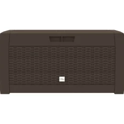 vidaXL Tuinbox 119x48x60 cm polypropeen bruin