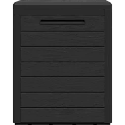vidaXL Tuinbox 58,5x46x55 cm polypropeen antracietkleurig
