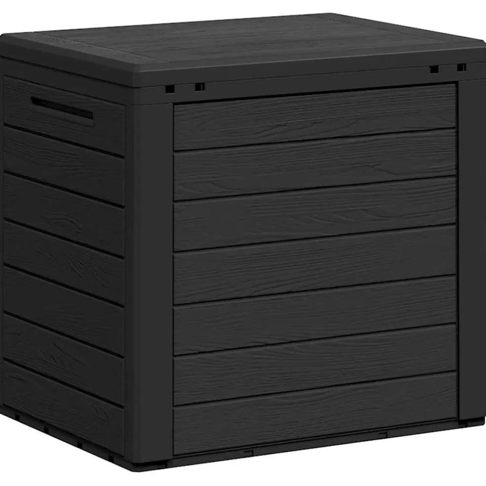 vidaXL Tuinbox 58,5x46x55 cm polypropeen antracietkleurig