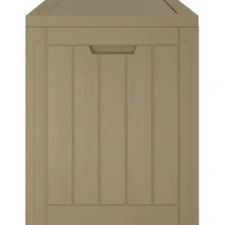 vidaXL Tuinbox 55,5x43x53 cm polypropeen grijs