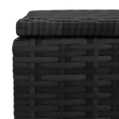 vidaXL Tuinbox 150x50x60 cm poly rattan zwart