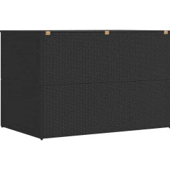 vidaXL Tuinbox 150x100x100 cm poly rattan zwart