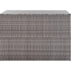 vidaXL Tuinbox 150x100x100 cm poly rattan grijs