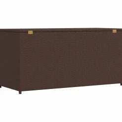 vidaXL Tuinbox 120x50x60 cm poly rattan bruin