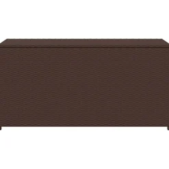 vidaXL Tuinbox 120x50x60 cm poly rattan bruin