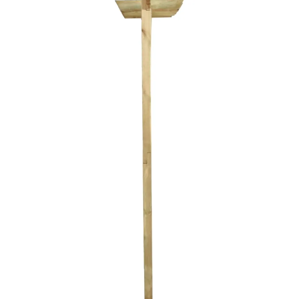 vidaXL Tuinhek met latwerk en pergola 300x50x200 cm geïmpregneerd hout