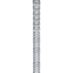 vidaXL Tuinhek 50x1,6 m gegalvaniseerd staal zilverkleurig