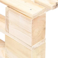 vidaXL Tuinhocker pallet hout
